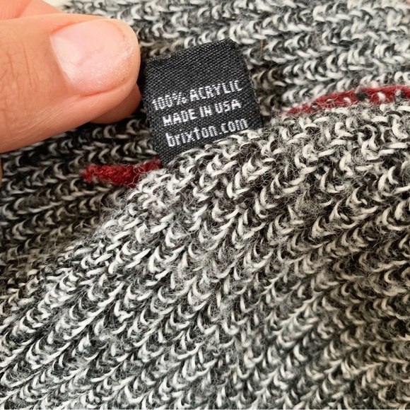 Brixton Gray Knit Beanie - Picture 4 of 4